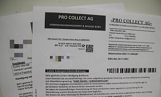 Die Inkasso-Schreiben sehen auf den ersten Blick durchaus seriös aus. - Jan-Henrik Gerdener