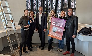 Die Verantwortlichen laden zum Eröffnungswochenende der Sensoria ein. - Sensoria
