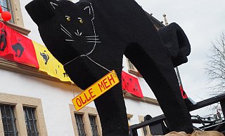 OIle meh: „Am Rosenmontag zieh’n wir wieder mit der Katze durch die Stadt.“ - Josef Köhne