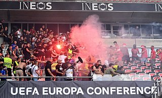 In Nizza ist es zu Ausschreitungen zwischen Fans von Nizza und Köln gekommen. - IMAGO/Treese