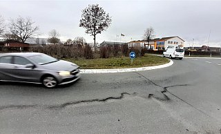 Der Kreisel an der K11 (Papenheimer Straße/Industriestraße) ist kreisweit die teuerste Instandsetzungsmaßnahme im Jahr 2023. - Simone Flörke