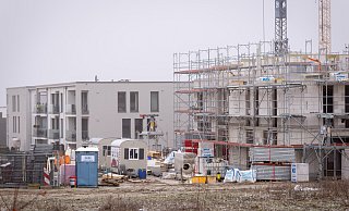 In Paderborn - hier ein Symbolfoto von den Springbach Höfen - wurden zuletzt weniger Wohnungen fertiggestellt. - Symbolfoto: Niklas Tüns