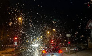 Gefrierender Regen sorgte für glatte Straßen im Norden OWLs. - Stefan Boscher