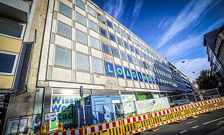 Der Umbau der alten Stadtbibliotek zur Wissenswerkstadt gehört zu den großen Prestigeprojekten in Bielefeld. Die FDP will es kippen. - Sarah Jonek