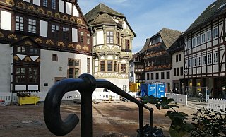 An der Dechanei ist einer von zwei geplanten Trinkbrunnen-Standorten in der Höxteraner Innenstadt. - Burkhard Battran