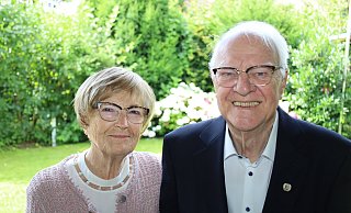 Ingeborg und Hans-Erich Dietz feiern am 14. Juli Eiserne Hochzeit. - Regina Brucksch