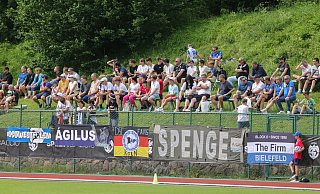 Arminia-Fans beim Testspiel im Trainingslager in Südtirol. - Oliver Krato