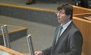 NRW-Finanzminister Marcus Optendrenk (CDU) verantwortet die Finanzpläne des Landes. - ROBERTO PFEIL