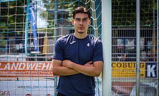 Joel Udelhoven wechselte vor der Saison vom Nachwuchs der U19-Bundesliga von Viktoria Köln zum SC Wiedenbrück. - Marina Brüning