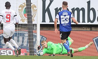 Arminias Schlussmann Jonas Kersken wird zu einem echten Rückhalt im Tor, ist sich unser Kolumnist sicher. - Oliver Krato