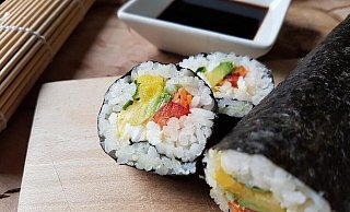 Bei Edoki-Sushi gibt es auch viele vegetarische und vegane Alternativen. - Symbolbild: Pixabay