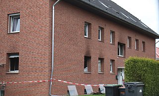 In einem Mehrfamilienhaus an der Straße Am Sunderkamp brannte es am 3. Mai. - Björn Kenter