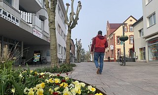 In der Fußgängerzone in Bad Lippspringe sollen vor der Bundestagswahl keine Wahlplakate hängen. Wie schon in den Jahren zuvor. - Jens Reddeker