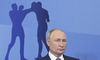 Der russische Präsident Wladimir Putin: "Russland passt sich immer wieder an neue Bedingungen an", sagt der Russlandexperte Stefan Meister. - Alexei Nikolsky