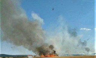 Nicht nur Stoppelfelder können brennen - auch noch stehendes Getreide kann schnell abfackeln bei diesen Temperaturen. - Feuerwehr Borgentreich
