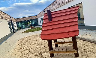 Die Kita Schatzinsel der Malteser am Hollandsweg war der jüngste Neubau in der Gemeinde. - Jens Reddeker