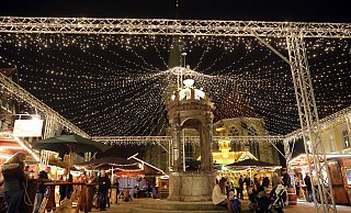 So entspannt und mit viel Abstand dürfte dem Herforder Weihnachtslicht nichts im Wege stehen. - Frank-Michael Kiel-Steinkamp