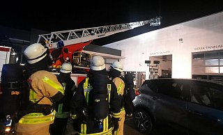 Großeinsatz für die Feuerwehr am Montagabend. - David Schellenberg