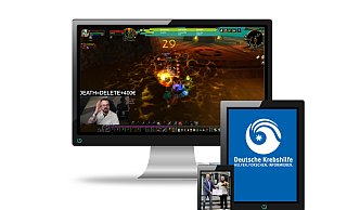 Hier ist Giacomo Curci als „Metashi12“ ganz in seinem Element. Er zockt das Spiel World of Warcraft. Auf diese Weise sammelt er Spenden für die Deutsche Krebshilfe. Dafür gab es zuletzt sogar eine Urkunde von Bürgermeister Bernd Poggemöller. - Felix Eisele