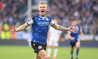 Arminia ging am Samstag verdient als Sieger gegen den FC Ingolstadt vom Platz, Oppie traf zum 1:0. - Oliver Krato