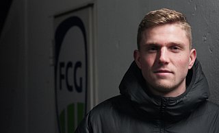 Lennard Rolf spielt seit Sommer beim Fußball-Regionalligisten FC Gütersloh Fußball. - Christian Geisler