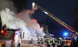 Bei dem Großbrand wurde die Halle komplett zerstört. - Susanne Barth