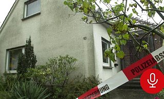 In diesem Haus in Bad Oeyenhausen geschah der Doppelmord. - Jobst Lüdeking