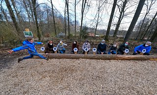 Grünfuchs-Pfad Familienfoto. - Andreas Zobe