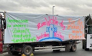 Große Fahrzeuge werden am Montag bei der Sternfahrt in und um Höxter erwartet. - x