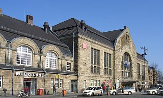 Am Bielefelder Hauptbahnhof ist die Bundespolizei für die Sicherheit zuständig. - Oliver Krato