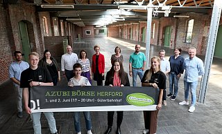 Die Azubi Börse Herford findet am 1. und 2. Juni in den Stückguthallen des Alten Güterbahnhofs statt. - Frank-Michael Kiel-Steinkamp