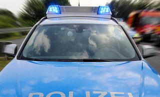 Die Polizei wurde zu einem Unfall gerufen. - David Schellenberg