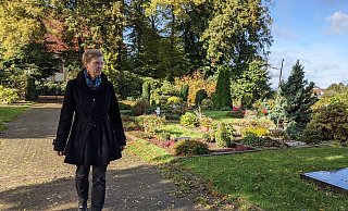 "Mir als Christin, als Pastorin, die sich immer mit dem Thema Tod und Trauer beschäftigt, hat Corona überhaupt nichts Neues gebracht", sagt Pfarrerin Renata Pense. - David Knapp