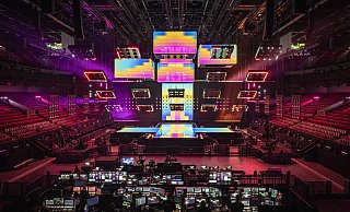 Die Arena in Malmö, in der der ESC stattfindet. - picture alliance / TT NYHETSBYRÅN | Johan Nilsson/TT