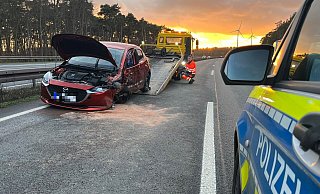 Ein Falschfahrer löste am Montagnachmittag einen Großeinsatz auf der A2 im Kreis Gütersloh aus. - Charlotte Mahncke
