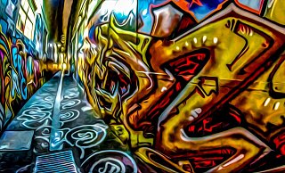 Auf frischer Tat ertappt: Der Sprayer hatte noch zwei Spraydosen bei sich. - Pixabay