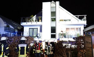 Bei dem Wohnungsbrand in Hoberge-Uerentrup kamen keine Bewohner zu Schaden. - Paul Brinkmann