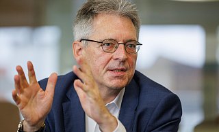 Der Mindener Bundestagsabgeordnete und Chef der NRW-SPD, Achim Post, stellte sich den Fragen dieser Redaktion. - Oliver Krato