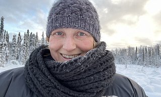 Trotz der dunklen, kalten Winter liebt die Ex-Borgholzhausenerin Debbie Whitecar "ihr" Alaska. - Debbie Whitecar Trotz der dunklen, kalten Winter liebt die Ex-Borgholzhausenerin Debbie Whitecar "ihr" Alaska. - Debbie Whitecar
