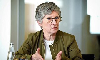 Britta Haßelmann ist Vorsitzende der Bundestagsfraktion von Bündnis 90/Die Grünen - und lebt in Bielefeld. - BARBARA FRANKE