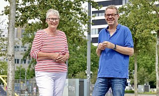 Die ehemalige Vorsitzende des Bielefelder Kulturvereins gibt sich im Gespräch mit NW-Reakteur Stefan Brams optimistisch, dass der Kesselbrink sich positiv entwicklen wird. - Peter Unger