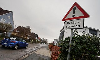 Die Wedekindstraße in Bünde ist schon seit vielen Jahren sanierungsbedürftig. - Gerald Dunkel