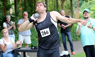 Weltspitze: Sebastian Dietz beim Pfingstsportfest der TG Werste am Montag, 5. Juni 2017. - Egon Bieber