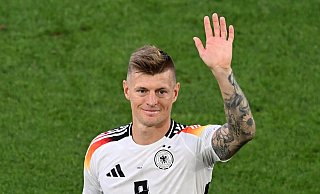 Der deutsche Superstar Toni Kroos hat sich am Freitagabend von den Fans verabschiedet. - dpa