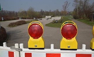 Die Stadt Enger sperrt die Skateranlage an der Werther Straße über die Ostertage. - Mareike Patock