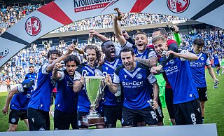 Am 25. Mai feierte Arminia in der Schüco-Arena den Gewinn des Westfalenpokals. - Sarah Jonek Fotografie