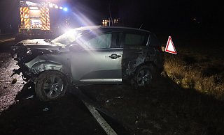 Der Kia hatte sich überschlagen. Foto: Polizei Herford - Polizei Herford