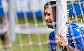 DSC-Coach Mitch Kniat hat im Trainingslager sehr genau beobachtet, welche Spieler sich aufdrängen. - Oliver Krato