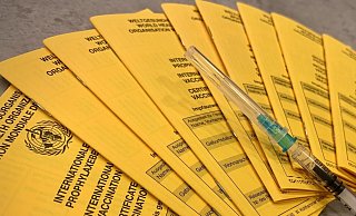 Bei einer Wohnungsdurchsuchung wurden 147 Blanko-Impfpässe und 495 Impfstoff-Aufkleber gefunden. - Symbolbild: Jens Reddeker