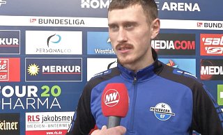 Verteidiger Calvin Brackelmann kam im Sommer zum SC Paderborn und brauchte etwas mehr Anlaufzeit. - Screenshot NW